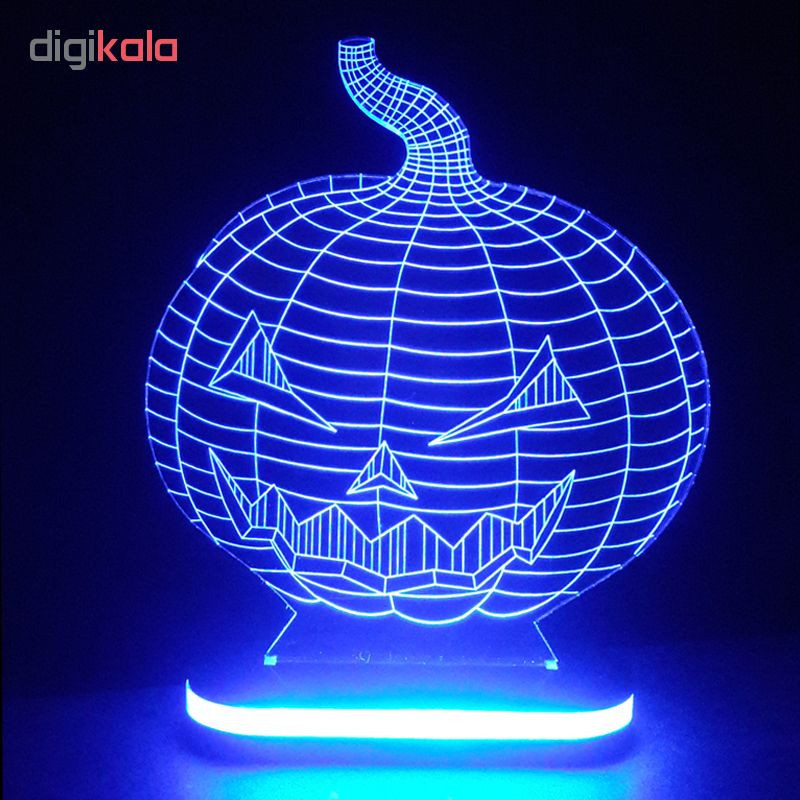 چراغ خواب طرح کدو هالووین کد 1087