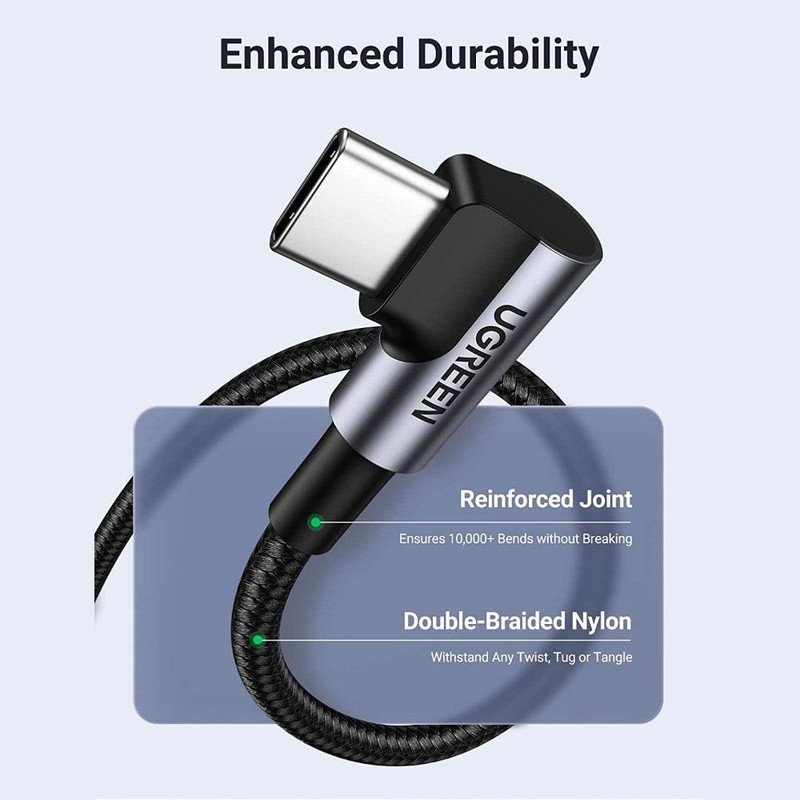 کابل USB-C یوگرین مدل US334-70643 طول 1 متر