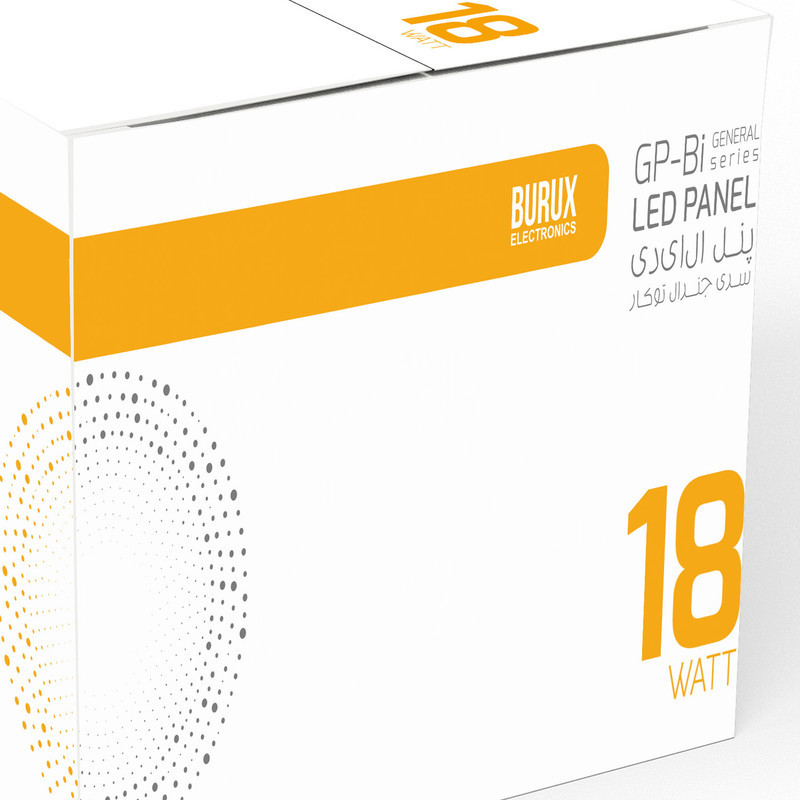 پنل ال ای دی 18 وات بروکس مدل GP-Bi