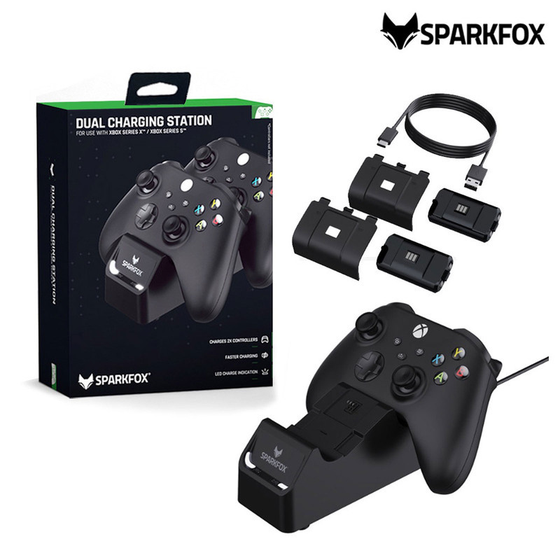 پایه شارژر اسپارک فاکس مدل W20X504 مناسب برای دسته بازی Xbox Series X  S