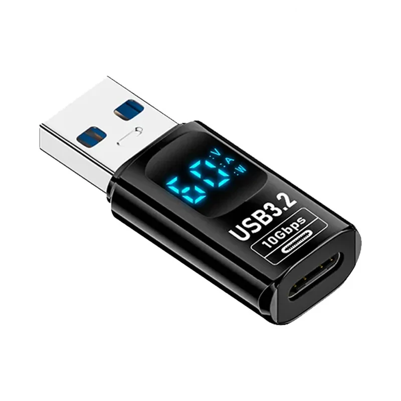 مبدل سنجش ولتاژ و توان و جریان USB به USB-C پی ام مدل PM-204
