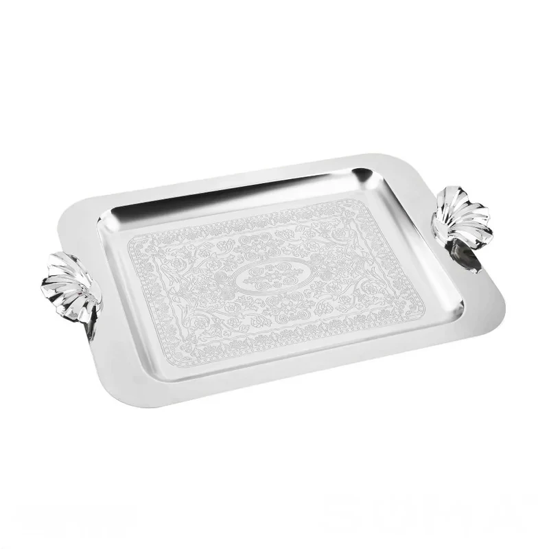 سینی دسته‌دار سوما مدل 370sh سایز 35×25 سانتی‌متر