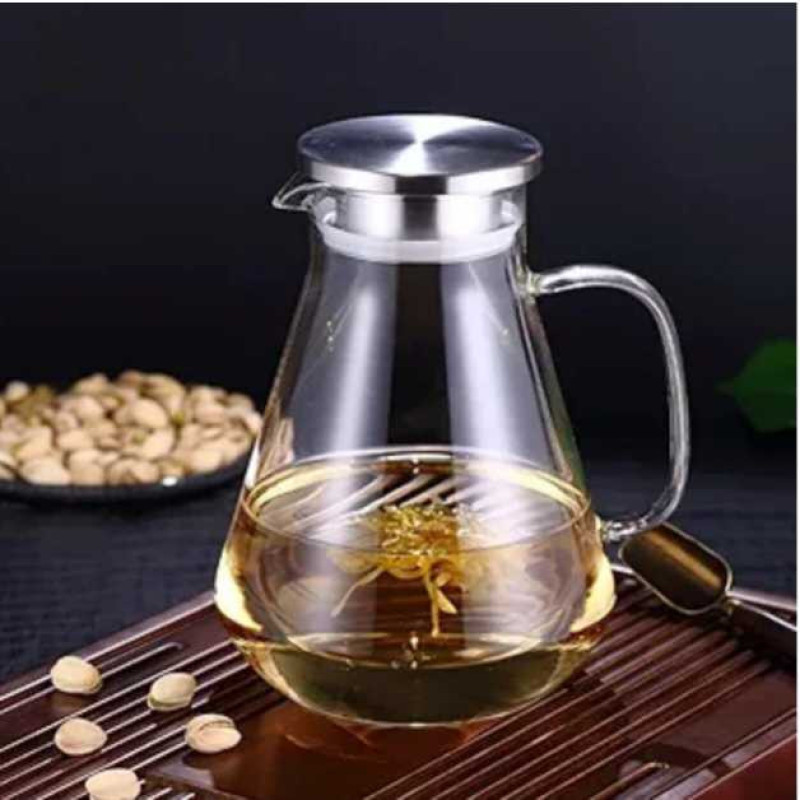 پارچ دلی سوگا مدل شیشه ای طرح شعله مستقیم کد GBH78HA