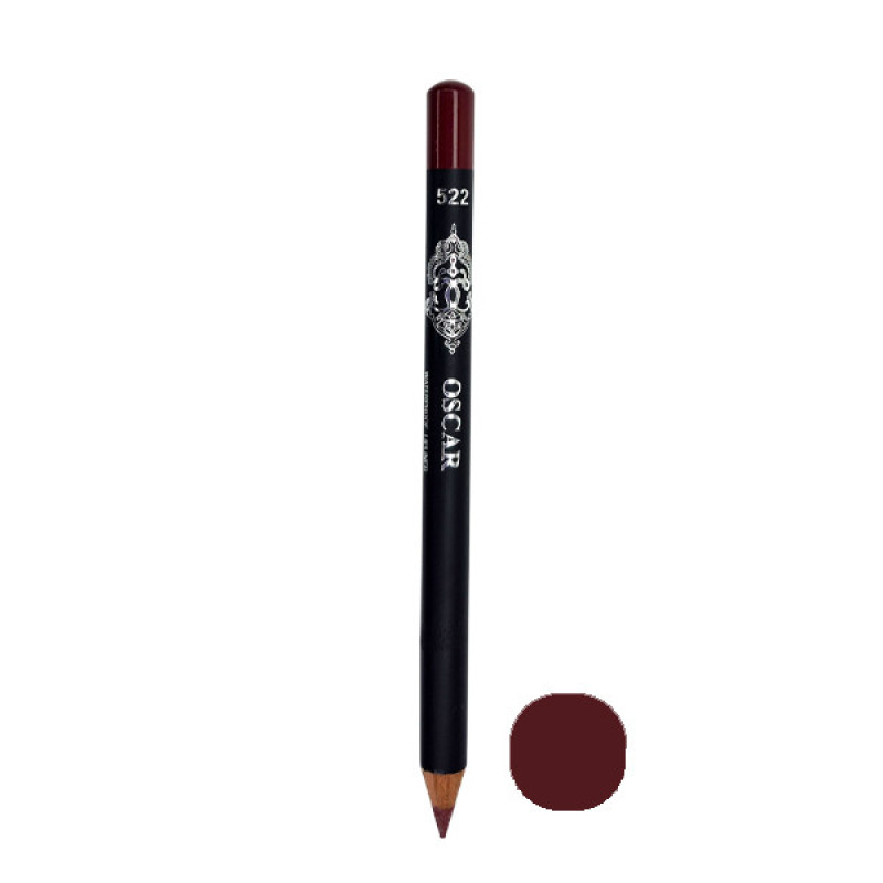 مداد لب اسکار مدل waterproof شماره 522