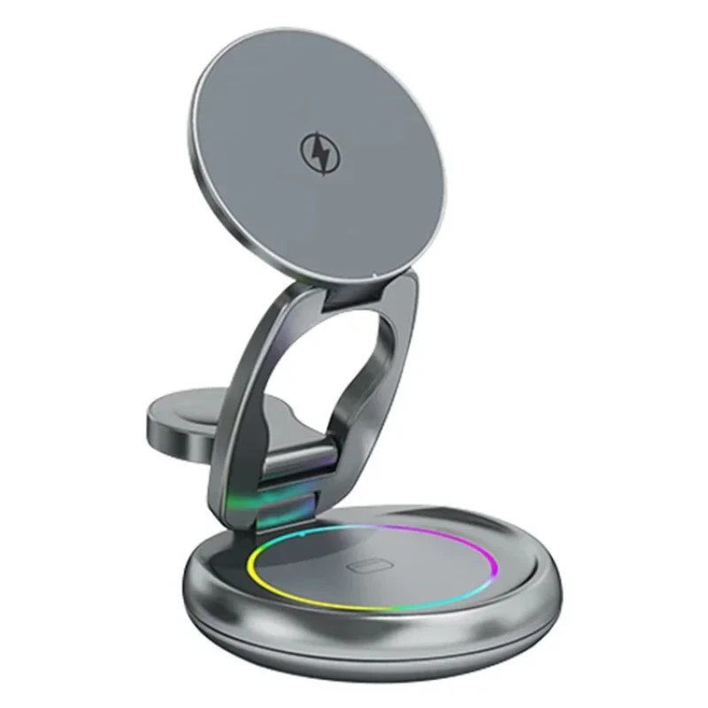 شارژر رومیزی 15وات مدل   LFX-208 3in1 Wireless charger