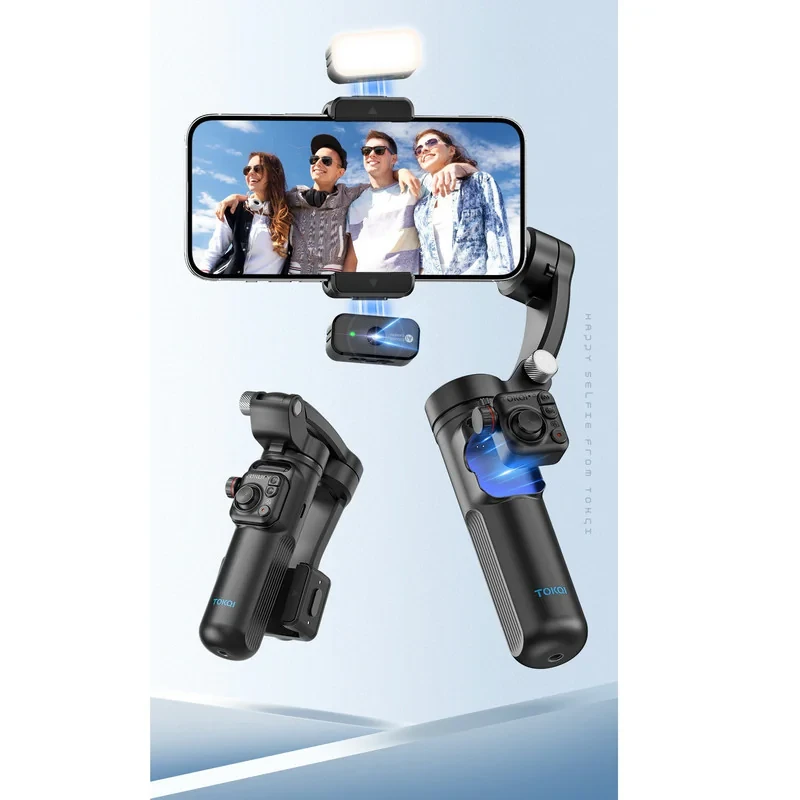 استابیلایزر توکی مدل M02 3-Axis به همراه دوربین دنبال کننده و فلش مگنتی