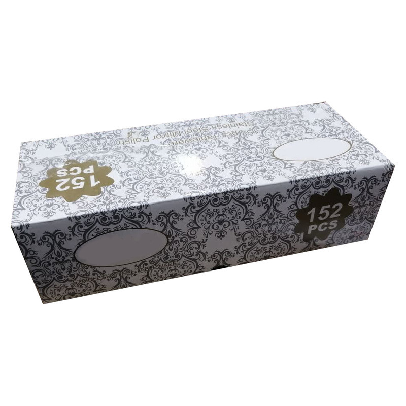 سرویس قاشق و چنگال 152 پارچه طرح شیکاگو