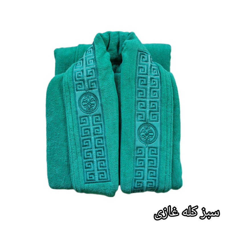 حوله پالتویی طرح تاج کد 204 سایز 125