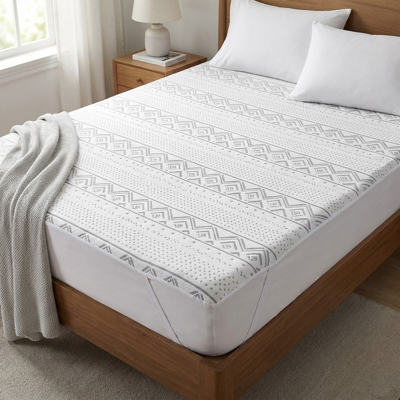 محافظ تشک لایت نایت مدل ضدآب دو نفره سایز 200x180 سانتی متر