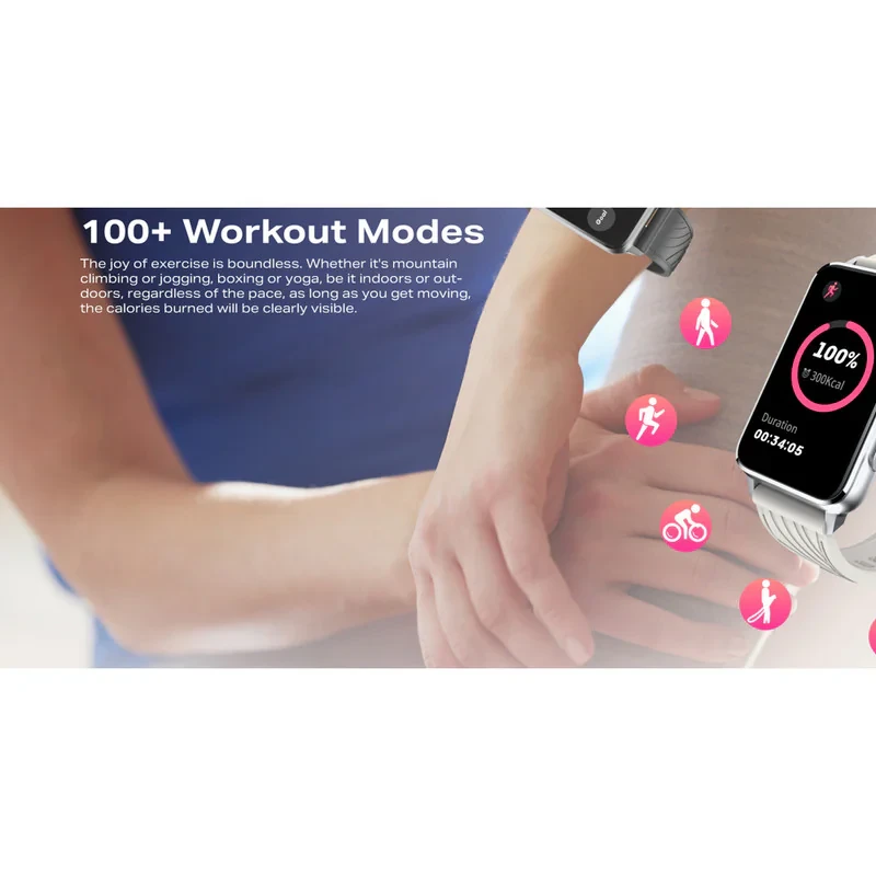 ساعت هوشمند 45 میلی‌متری اینفینیکس مدل XWatch Xband با بند پلاستیکی