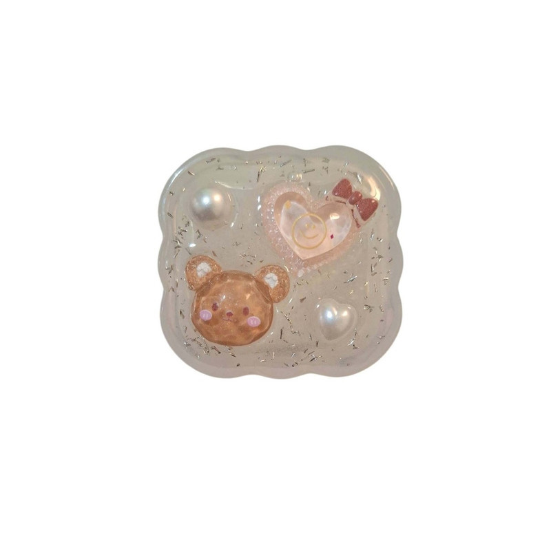 محافظ شارژر دیواری طرح خرس مدل Bear20 مناسب برای شارژر دیواری 20 وات اپل بسته 5 عددی