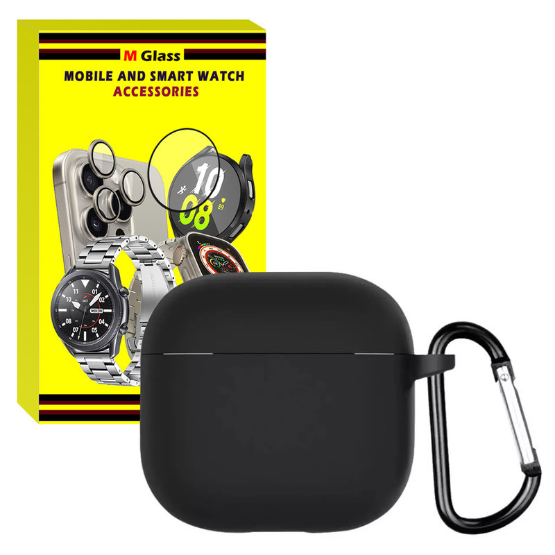 کاور ام‌گلس مدل Silicon MG مناسب برای کیس اپل AirPods 4