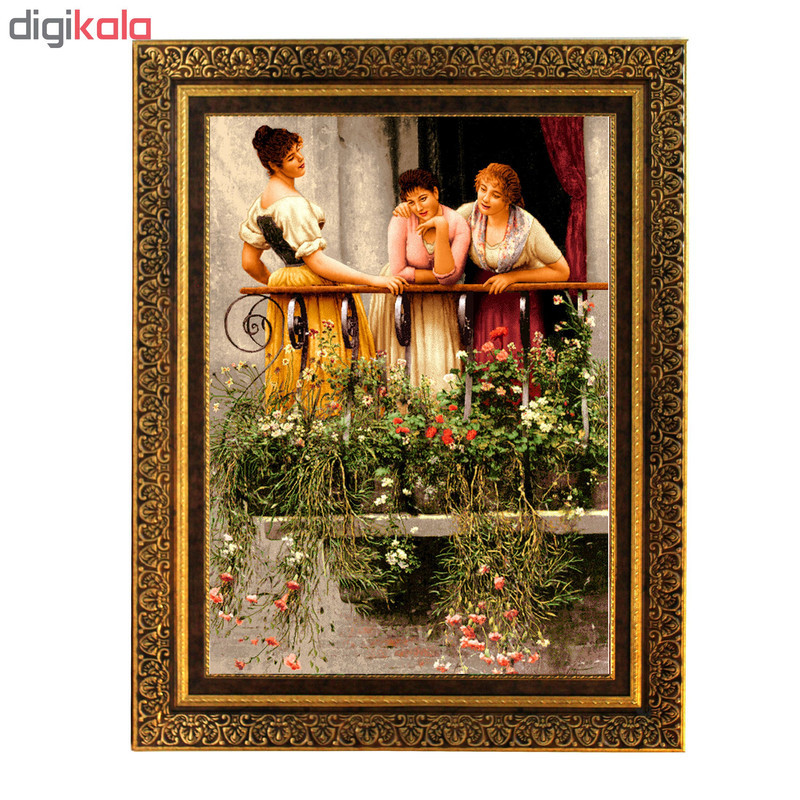 تابلو مخمل طرح فرانسوی کد DM814