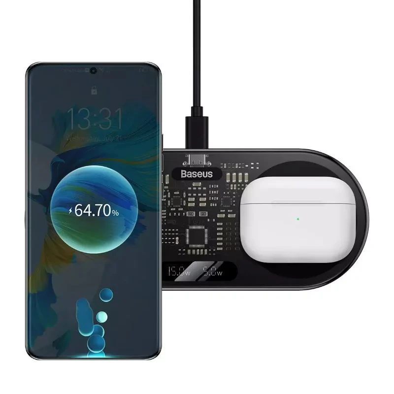 شارژر بی سیم بیسوس مدل BS-W528