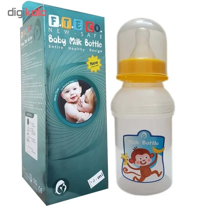 شیشه شیر اف تی ای کو مدل Easy حجم 150 میلی لیتر