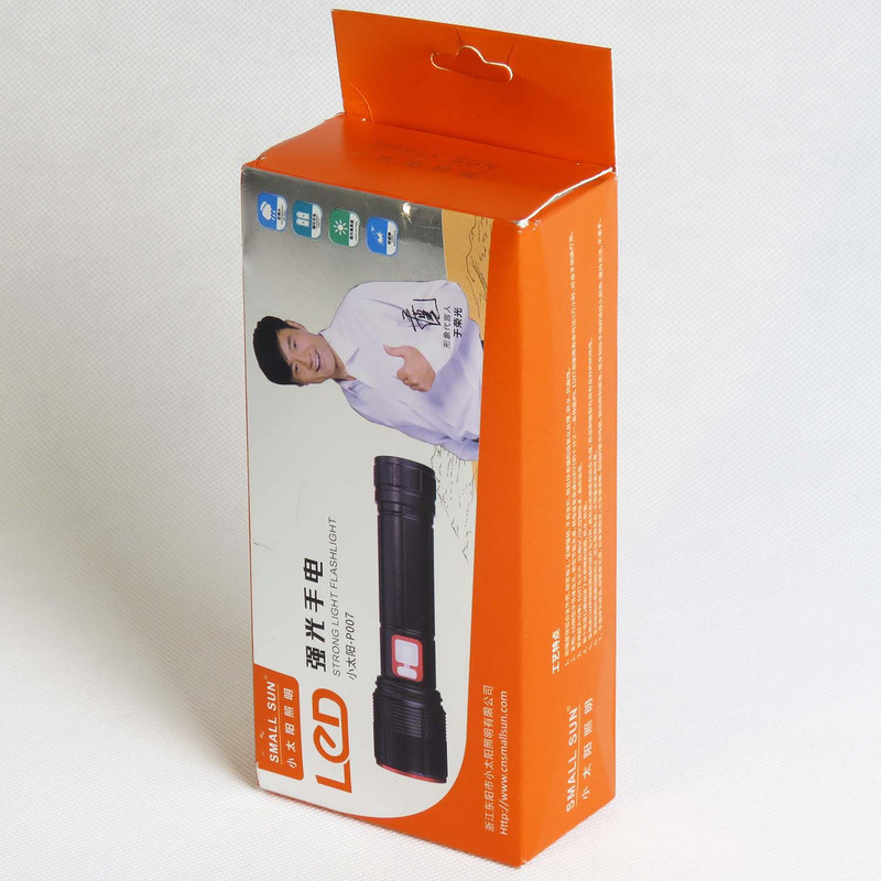 چراغ قوه دستی اسمال سان مدل P7 کد 2167 با نور مهتابی