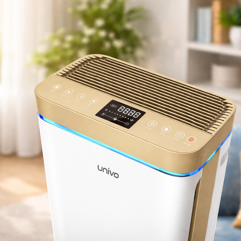 دستگاه تصفیه‌کننده هوا خانگی پنج مرحله‌ای یونیوو مدل UAir Cloud 480 Hydra