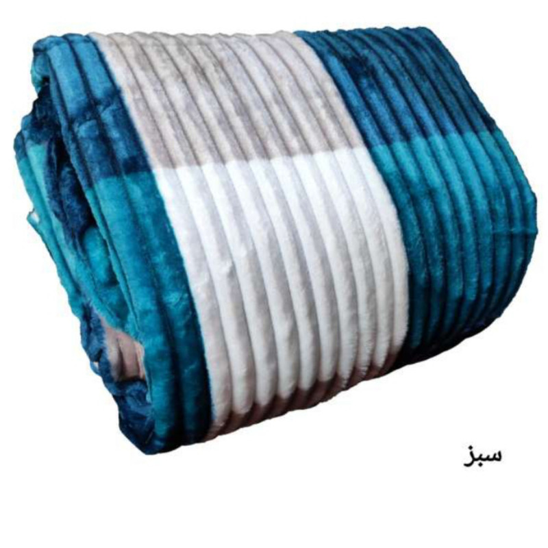 پتوی مسافرتی مدل پلیسه یکنفره کد 00k سایز 200x150 سانتی متر