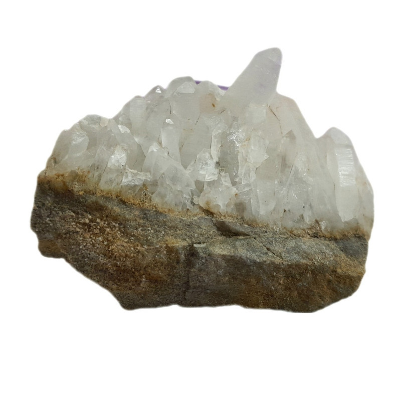 سنگ راف کوارتز مدل منشوری کلکسیونی کادویی آکواریوم کد 342