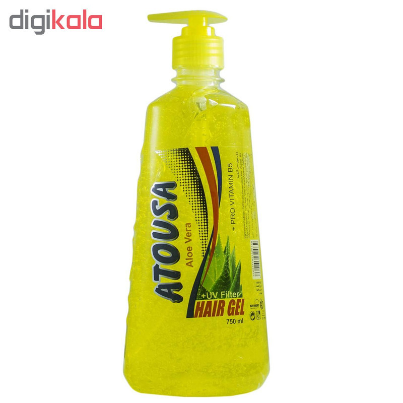 ژل مو آتوسا مدل aloe vera حجم 750 میلی‌لیتر