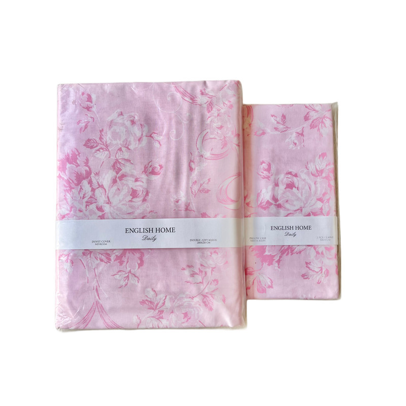 سرویس ملحفه انگلیش هوم مدل Garden Roses دو نفره 3 تکه