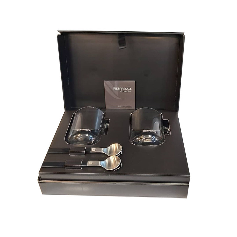 لیوان نسپرسو مدل VERTOULINE COFFEE SET بسته 2 عددی به همراه قاشق