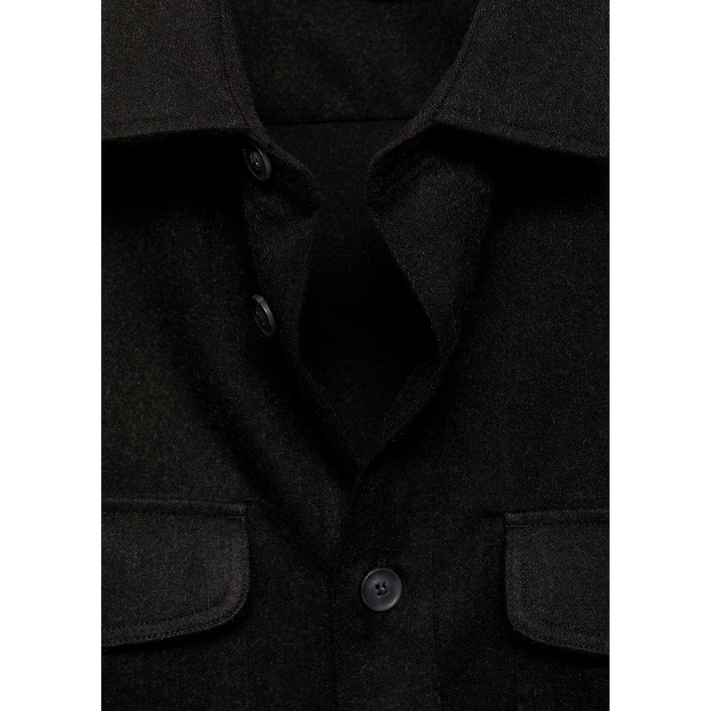 پیراهن مردانه آستین بلند مانگو مدل REGULAR FIT FLANNEL
