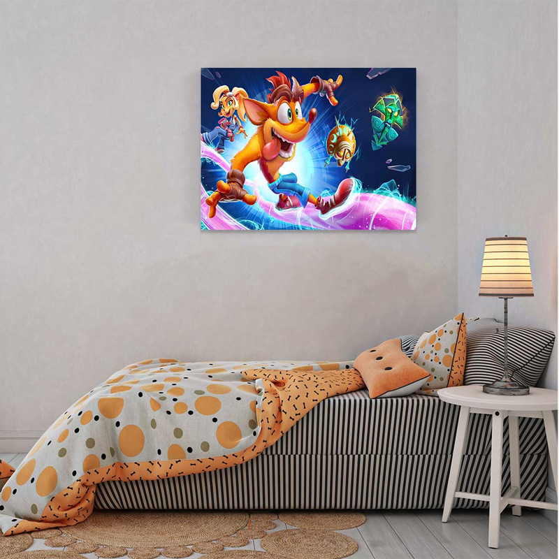 تابلو شاسی مدل crash bandicoot کد S-11040