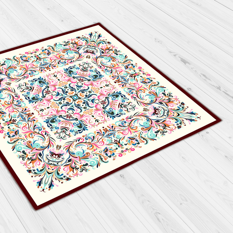 رومیزی طرح اسلیمی کد 9968.2