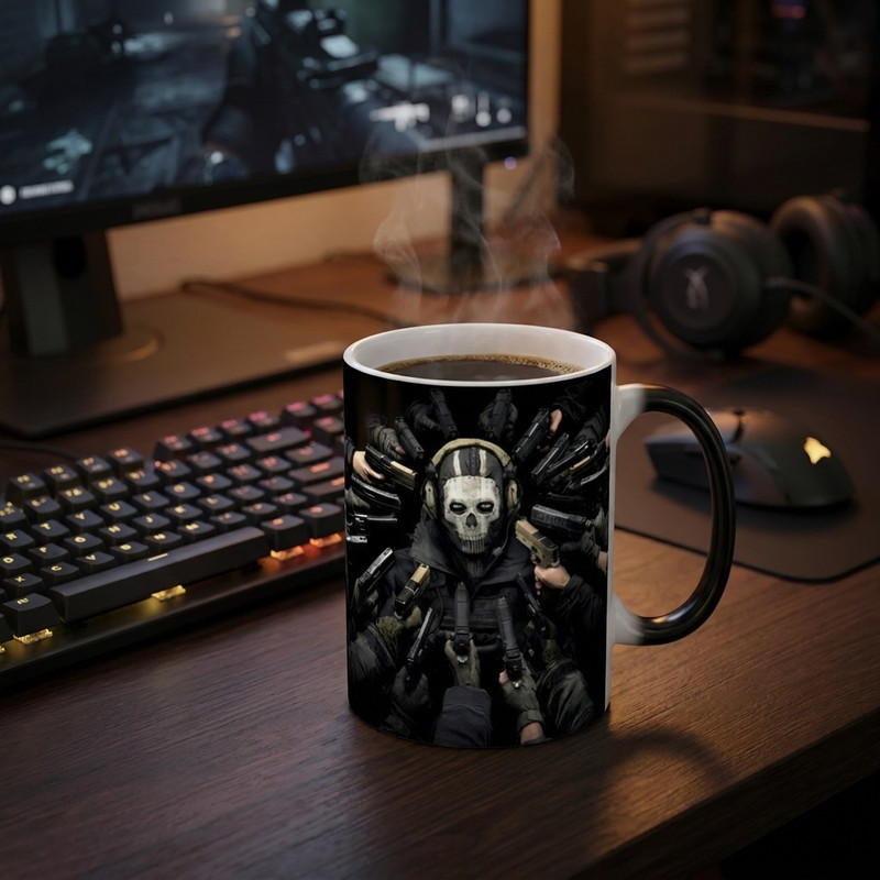 ماگ حرارتی طرح کال اف دیوتی Call Of Duty