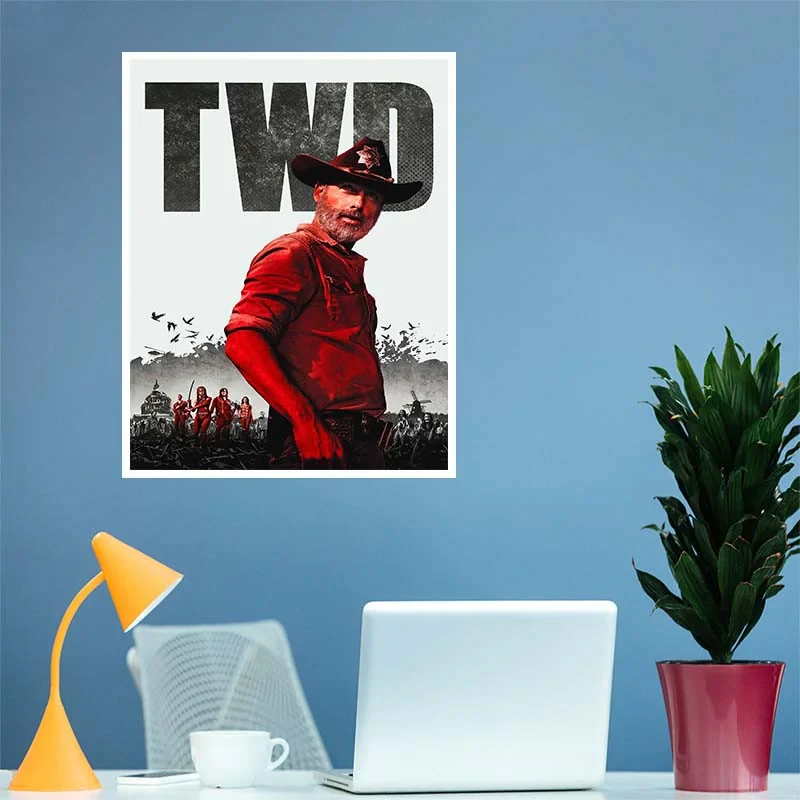 پوستر کارنيکا طرح مردگان متحرک The Walking Dead کد 62264 مجموعه 8 عددی