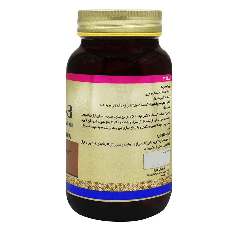 کپسول امگا 3 تریتا داروی آرتا بسته 30 عددی