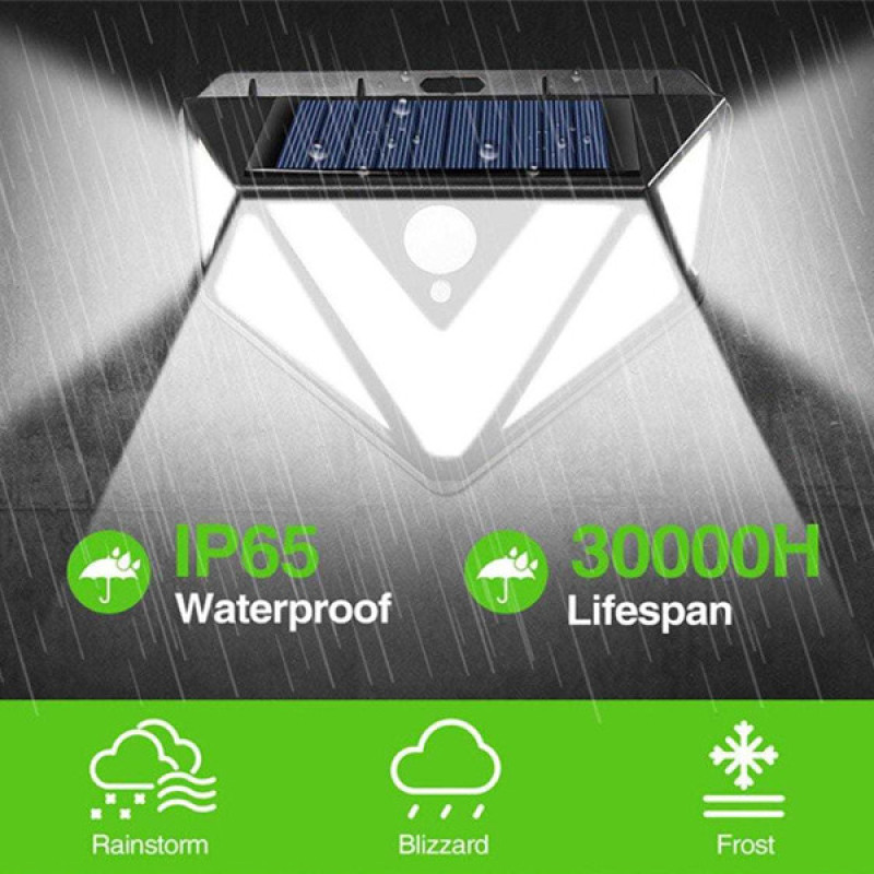 چراغ پارکی خورشیدی مدل  سنسوردار CL-166