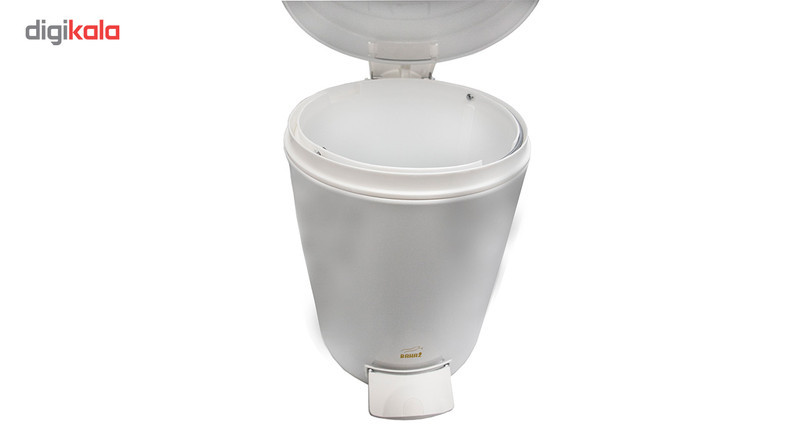سطل زباله پدالی بهاز کالا مدل S-504 ظرفیت 6 لیتری