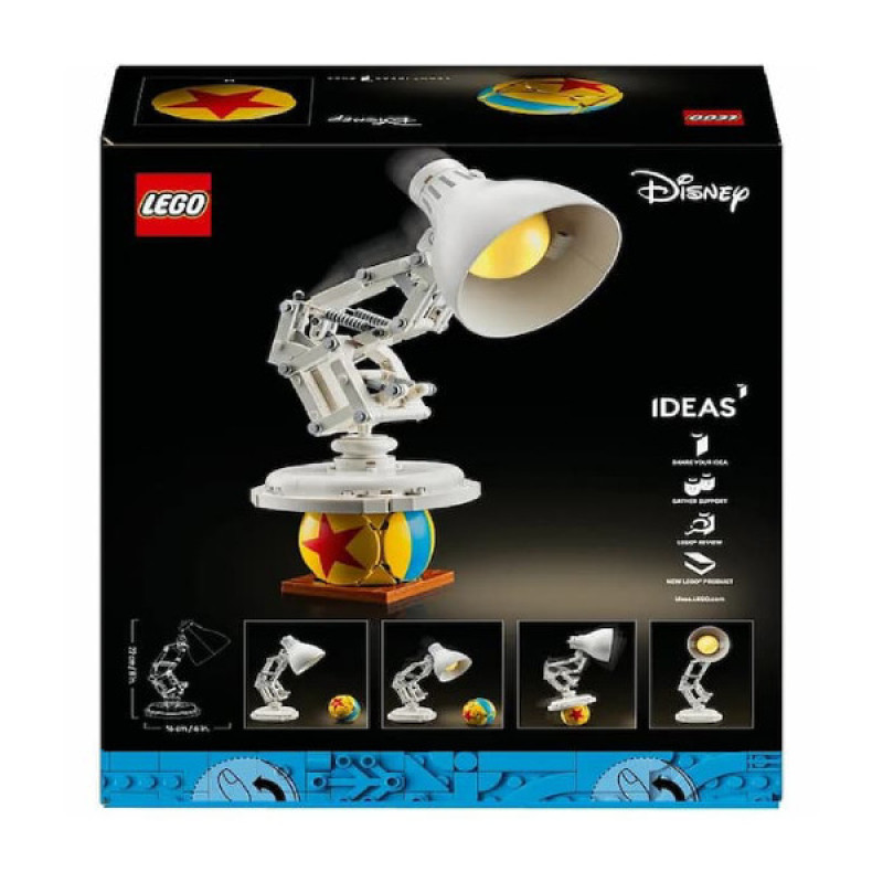 لگو 613 تکه سری Ideas مدل Ideas Disney Pixar Luxo Jr کد 21357