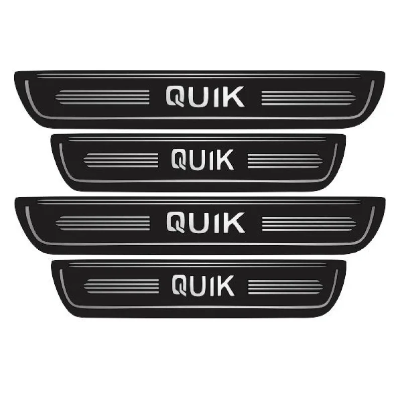 پارکابی خودرو آداک مدل  چرم کد PQuik مناسب برای کوئیک مجموعه 4 عددی