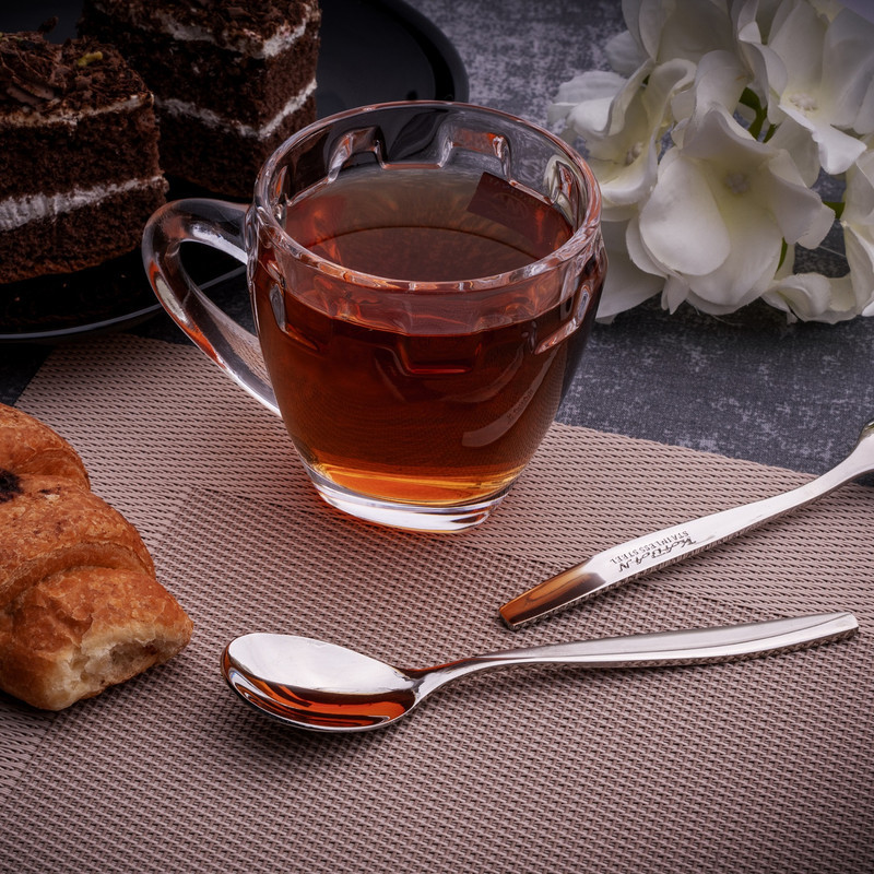 قاشق مربا خوری کابان مدل M-19 بسته 12 عددی