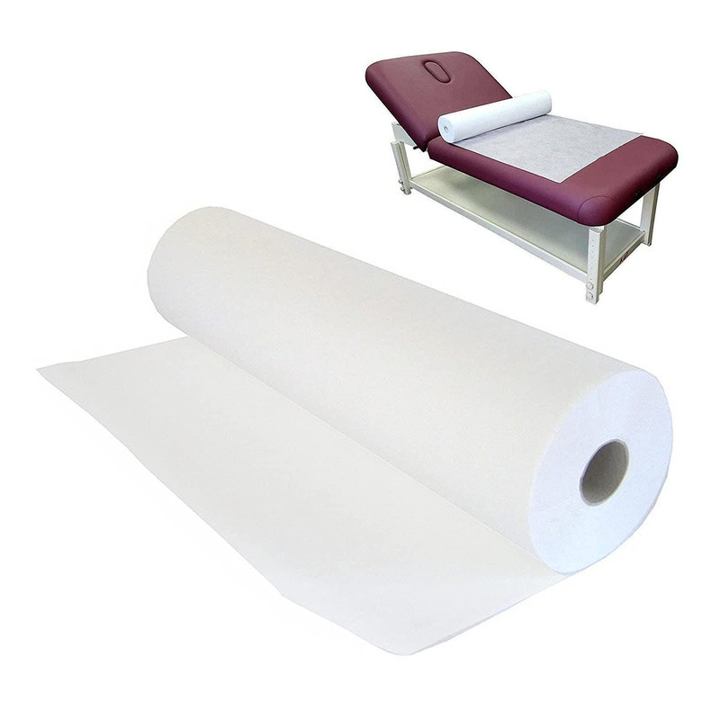 ملحفه یکبار مصرف مدل d1680100 پرفراژدار سایز 10000x80 سانتی متر رول 100 متری