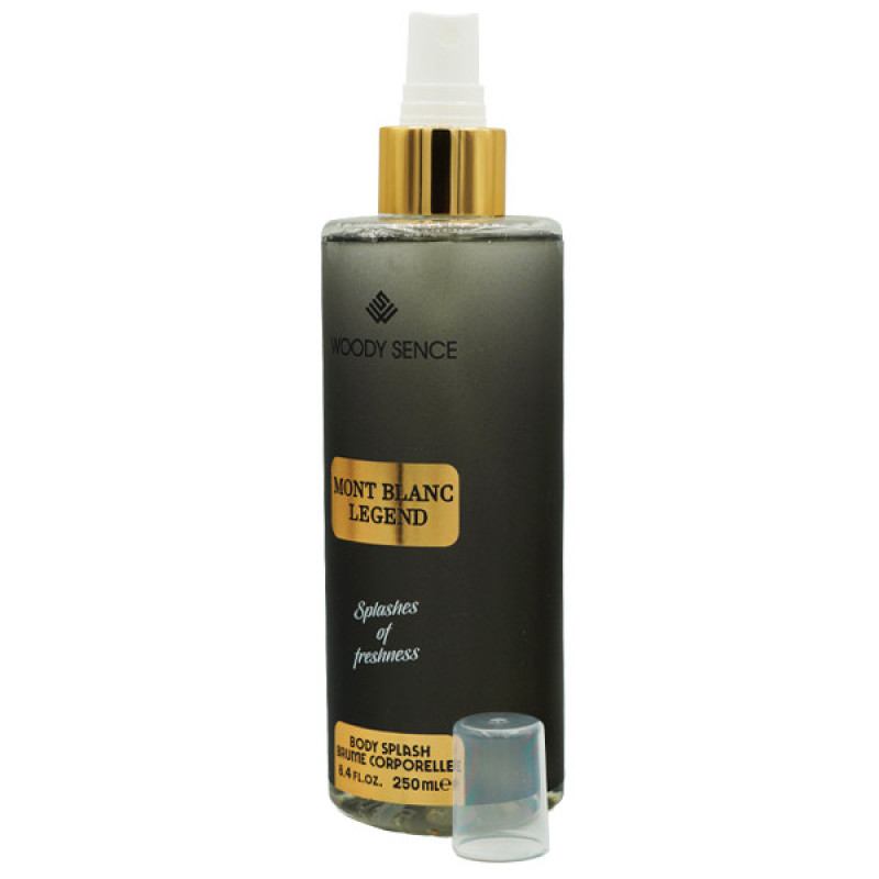 بادی اسپلش مردانه وودی سنس مدل MONT BLANC LEGEND حجم 250 میلی لیتر