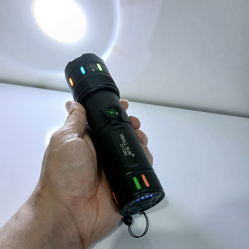 چراغ قوه دستی اسمال سان مدل T283 با نور مهتابی