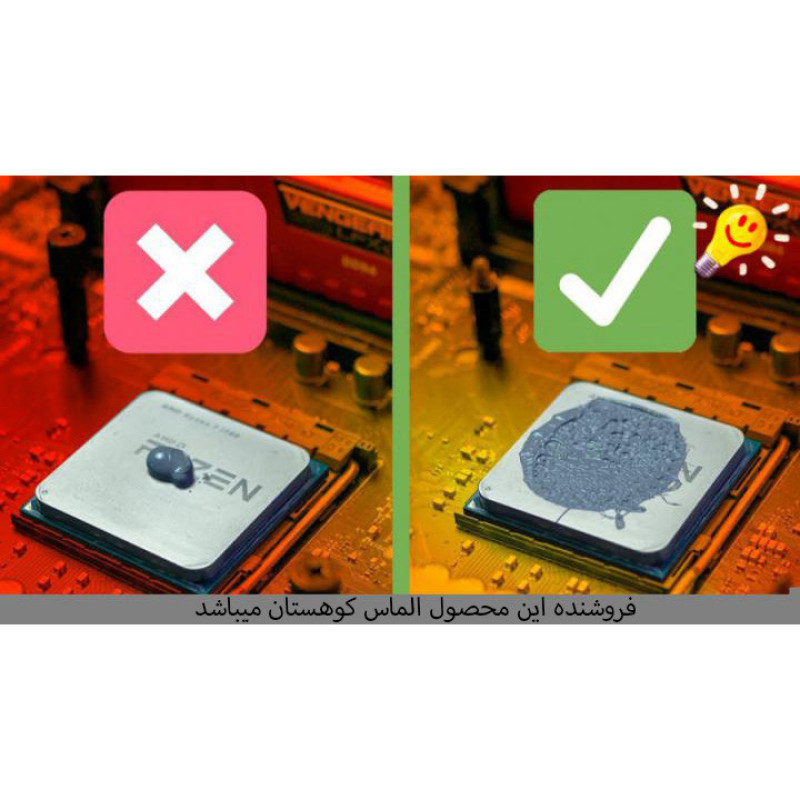 خمیر سیلیکون ای نت مدل Life CPU 5