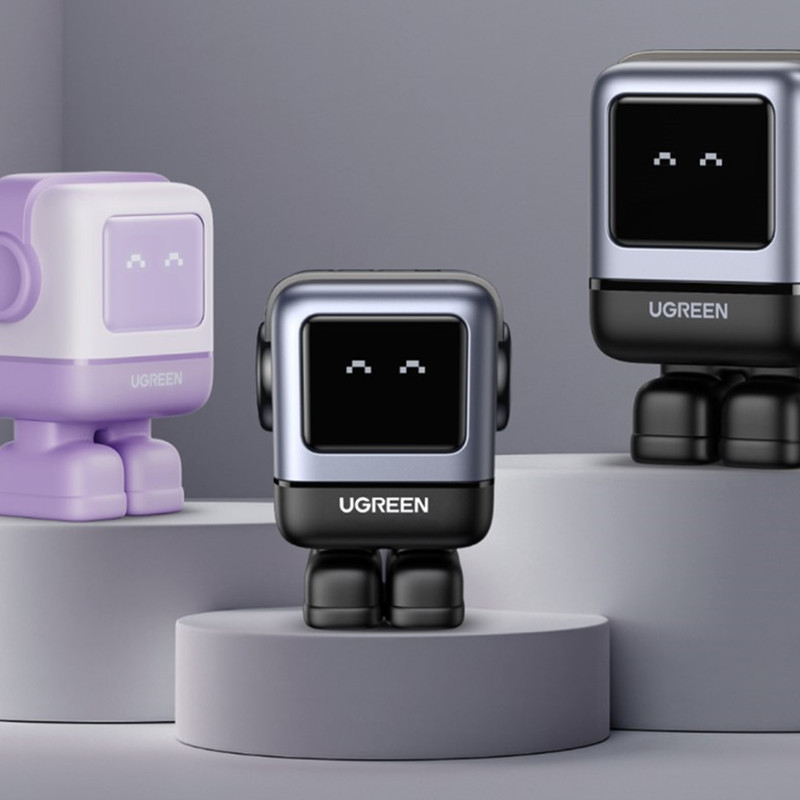 شارژر دیواری 30 وات یوگرین مدل Robot Nexode RG PD GaN Fast Charger به همراه کابل USB-C
