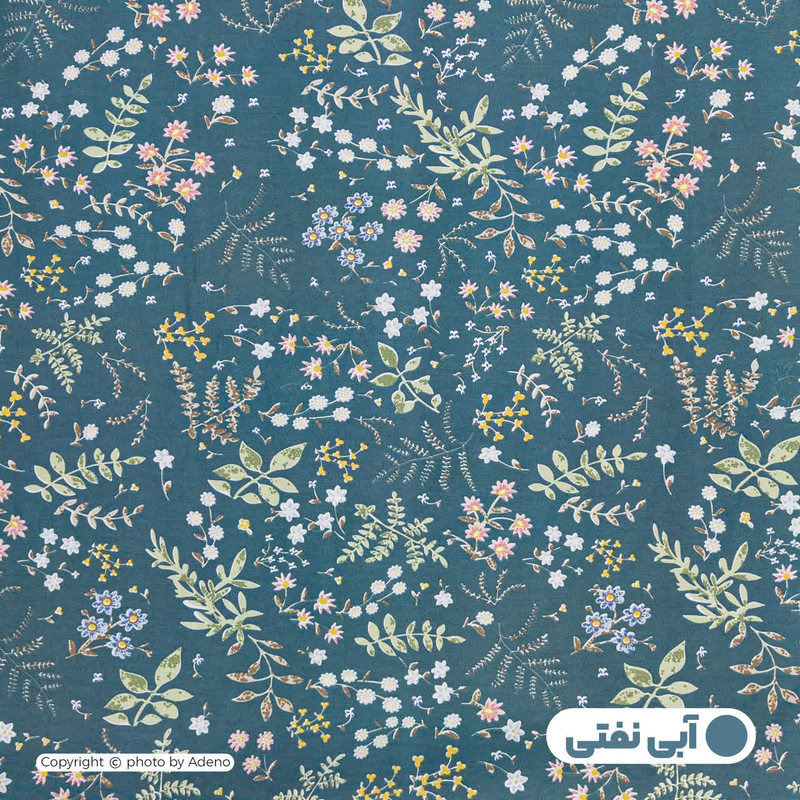 روکش لحاف پنبه آدنو مدل گلدون کد IR225 یک نفره سایز 160x220 سانتی‌متر
