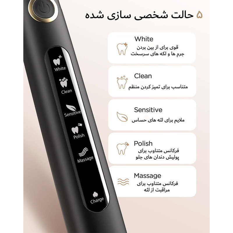 مسواک برقی فایری ویل مدل D7