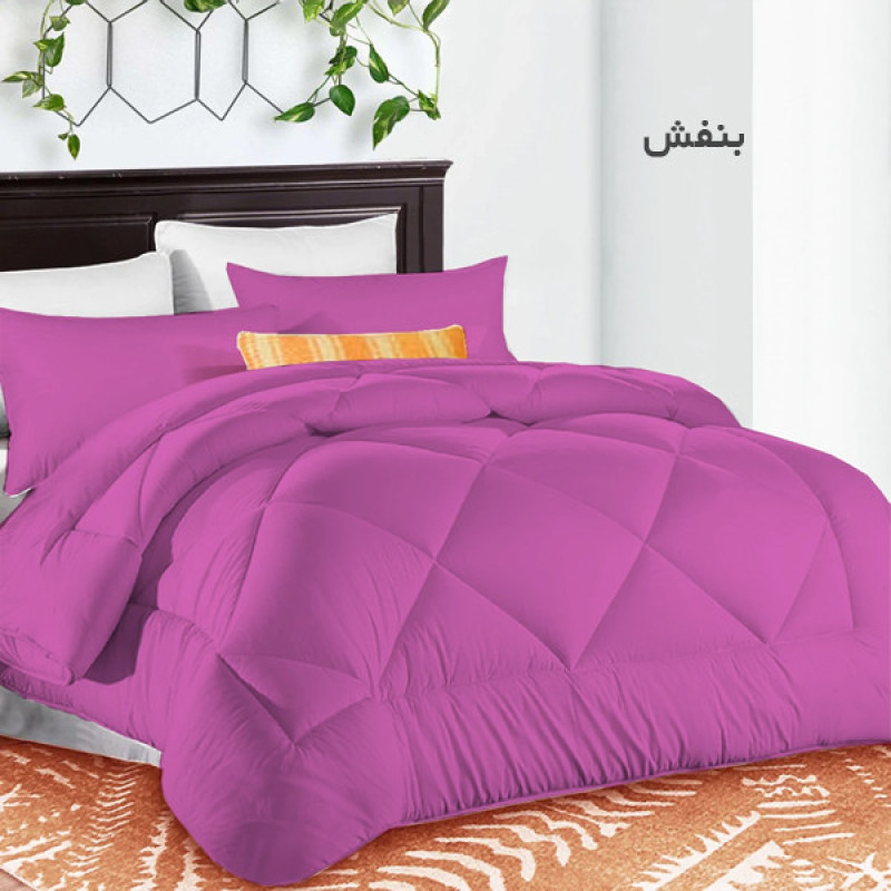 لحاف چیداری مدل میکرو دو نفره سایز 240x220 سانتی متر