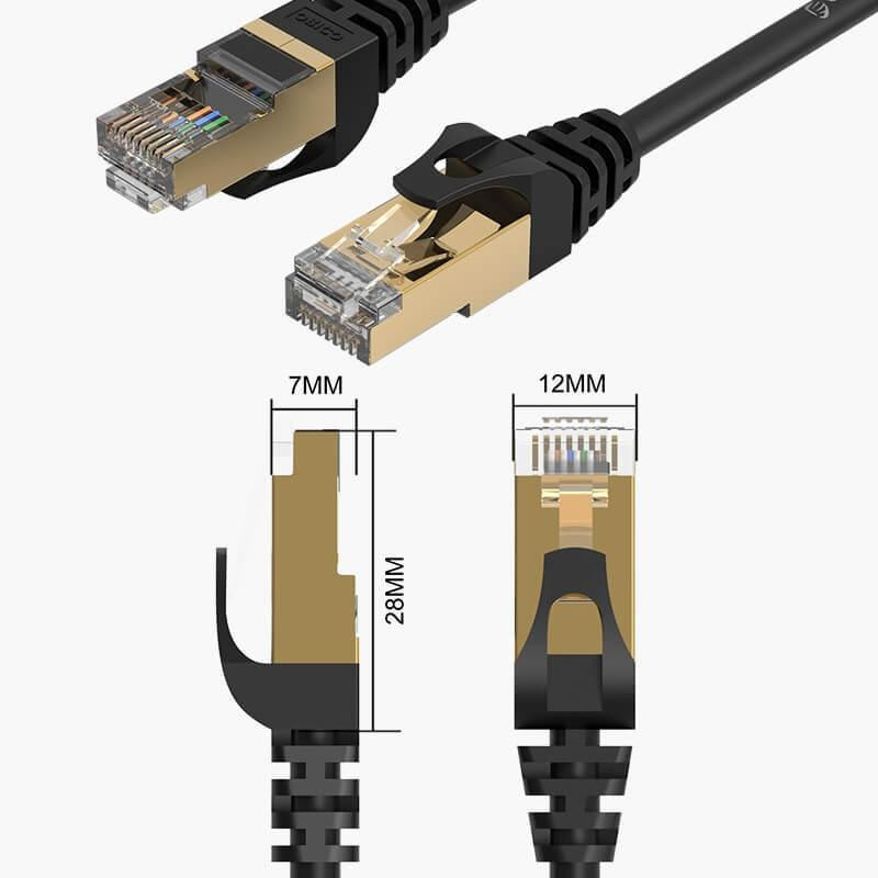 کابل شبکه CAT7 اوریکو مدل PUG-C7 طول 30 متر