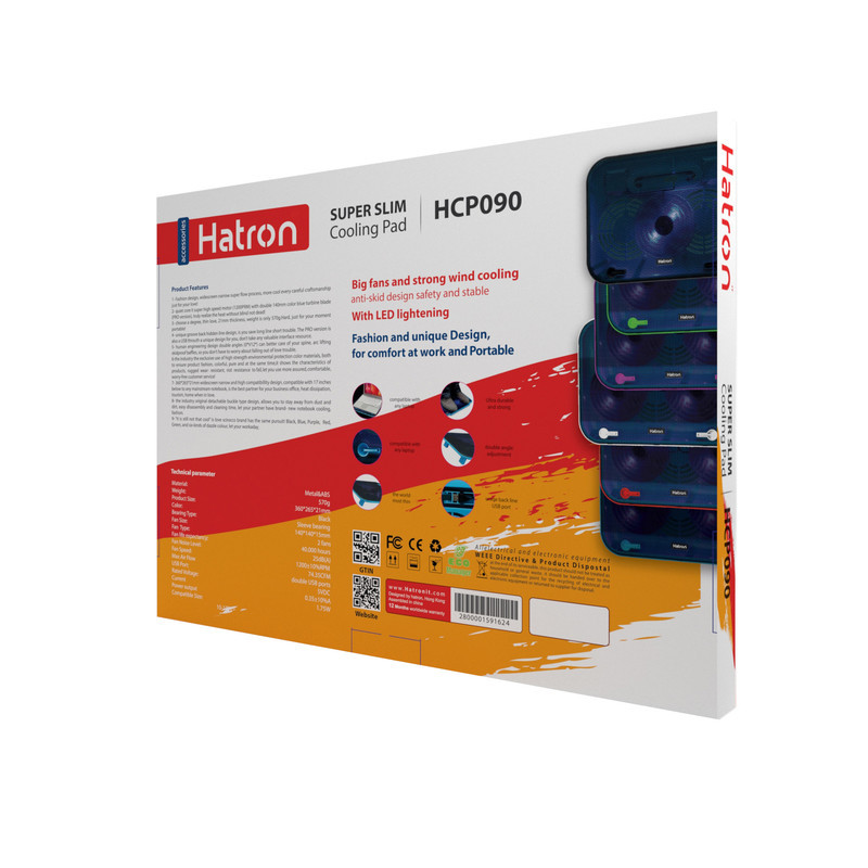 پایه خنک کننده  لپ تاپ هترون مدل HCP090