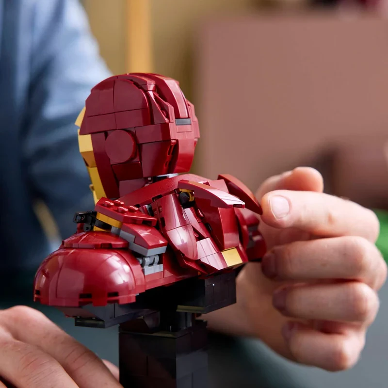 لگو سری مارول مدل Iron Man MK4 Bust کد 76327