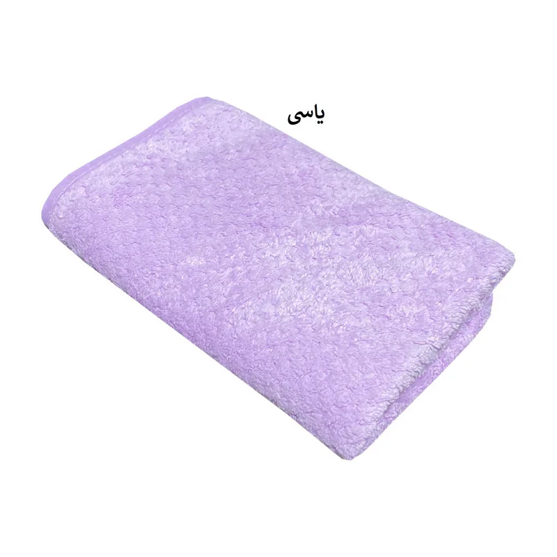 حوله دستی شایسته مدل نسترن سایز 40X40 سانتی متر