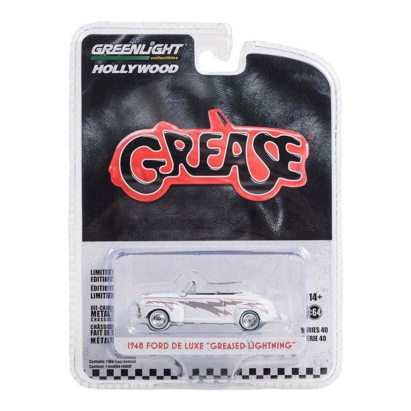 ماکت ماشین گرین‌لایت مدل 1948 De Luxe Convertible Greased Lightning